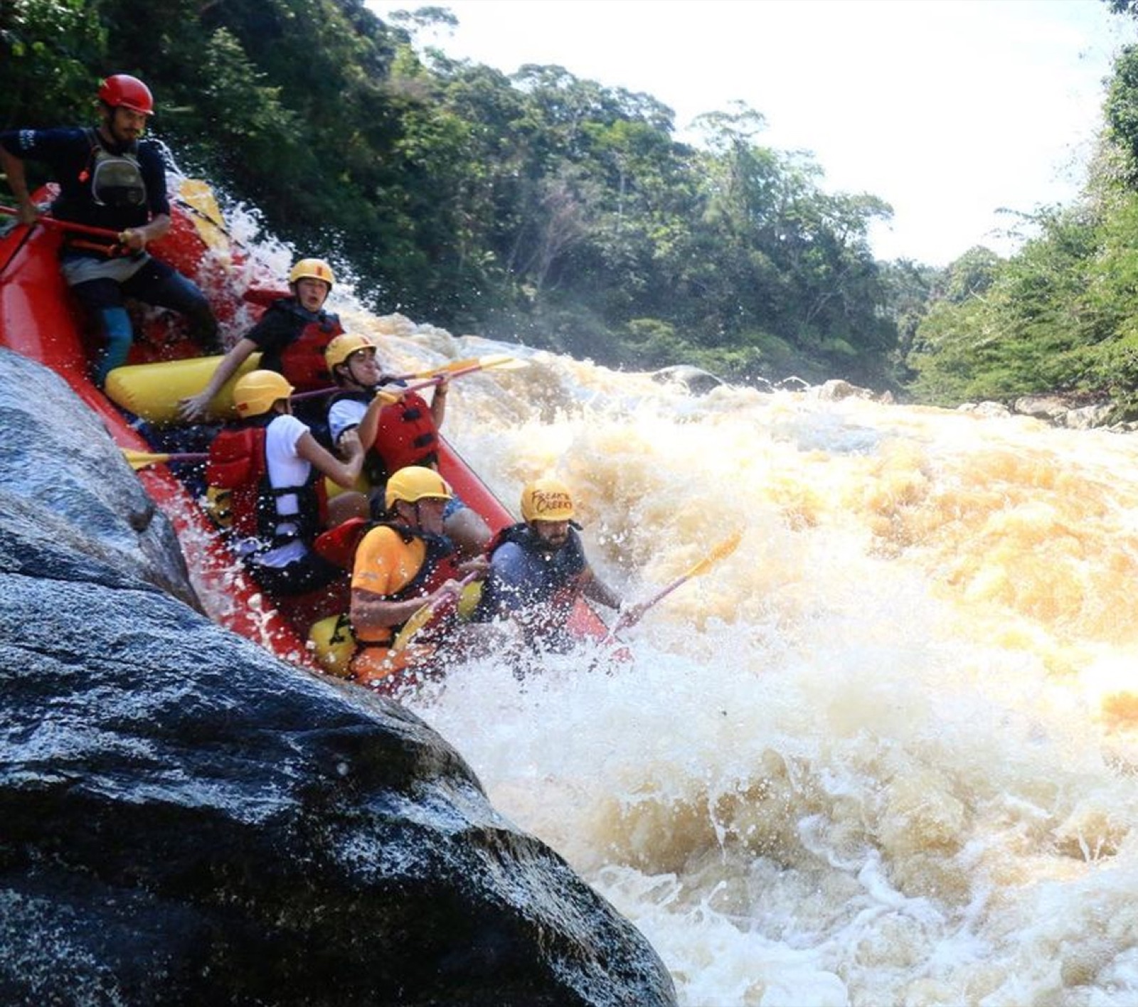 Rafting the big water